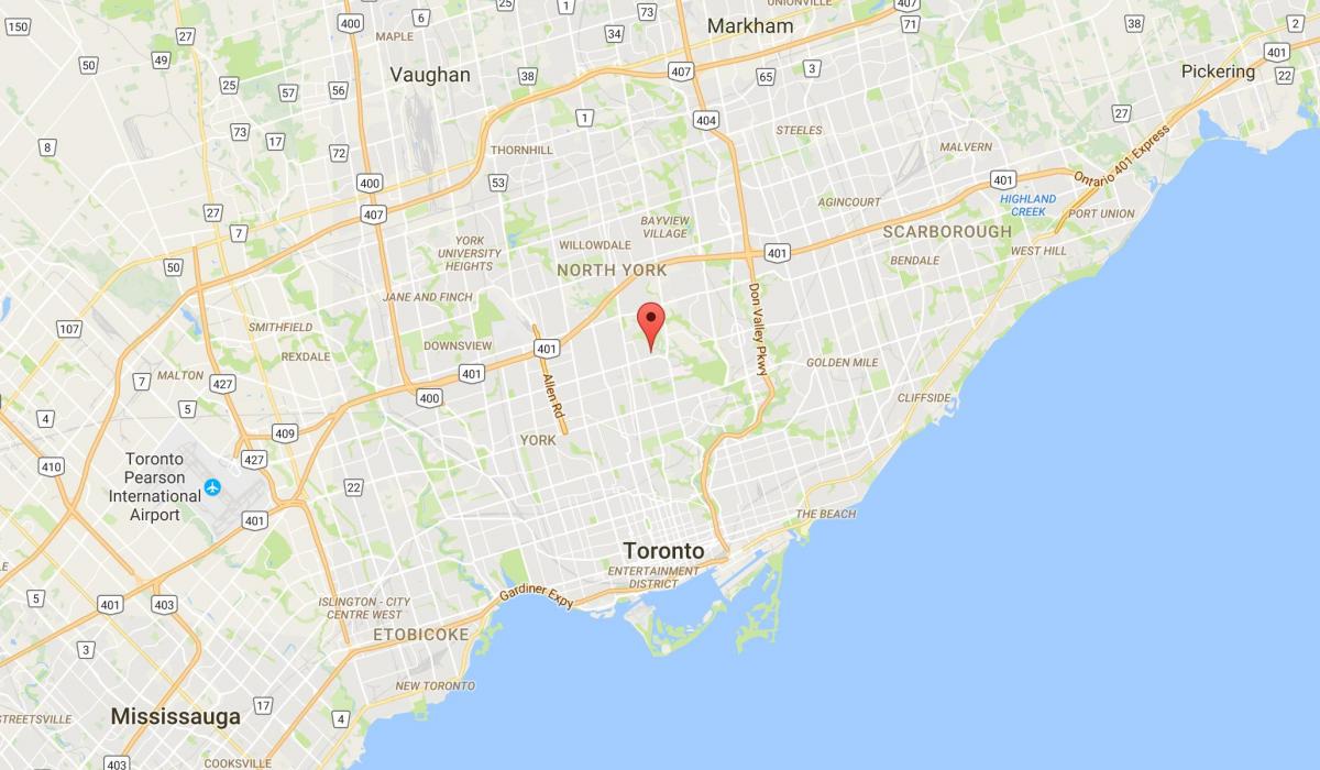 خريطة Wanless مدينة تورونتو