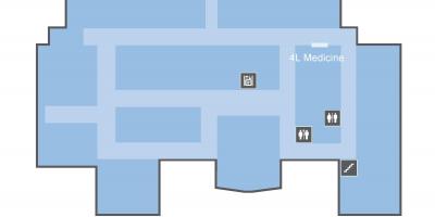 خريطة سانت جوزيف المركز الصحي تورونتو OLM مستوى 4