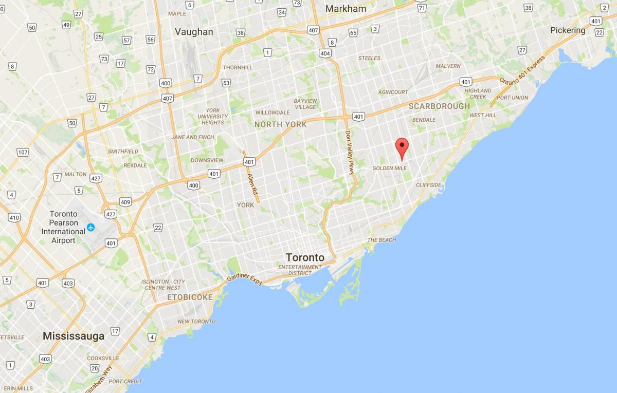 خريطة Ionview مدينة تورونتو