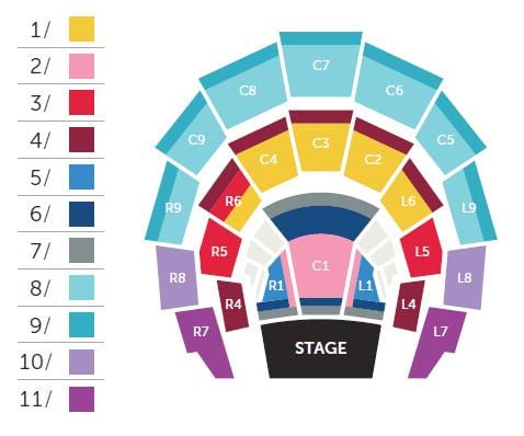 خريطة Roy Thomson Hall تورونتو