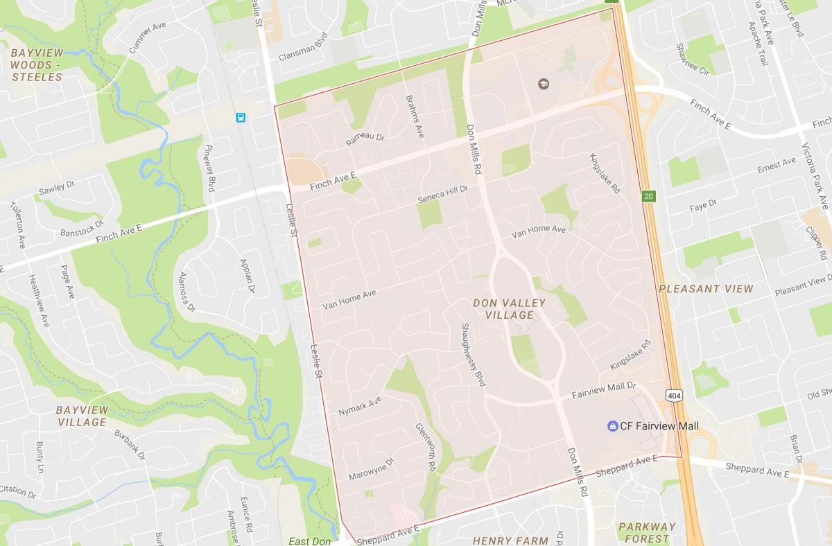 خريطة الفول السوداني حي تورونتو