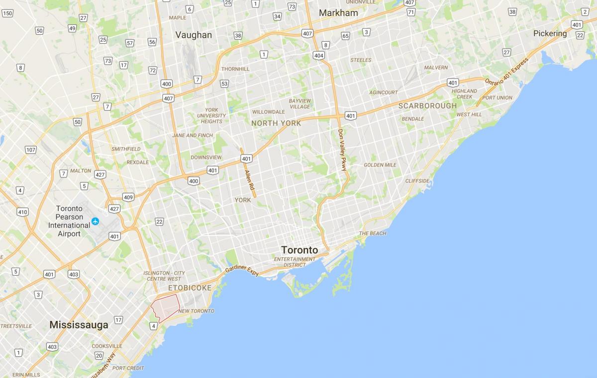 خريطة الدروود Parkviewdistrict تورونتو