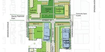 خريطة من Alexandra Park تورونتو