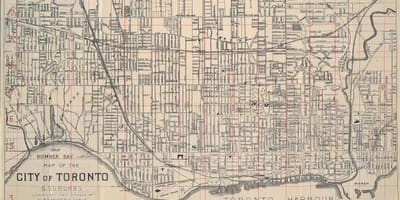 خريطة تورونتو عام 1902