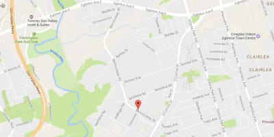 خريطة Bermondsey الطريق تورونتو