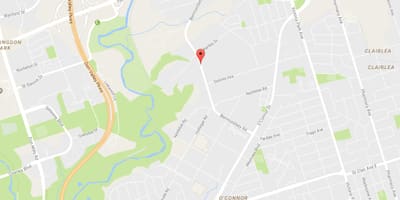 خريطة Bermondsey حي تورونتو