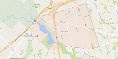خريطة Clairville حي تورونتو