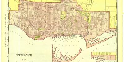 الخريطة التاريخية تورونتو
