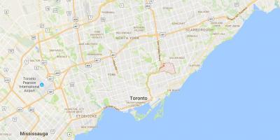 خريطة برايدل مدينة تورونتو