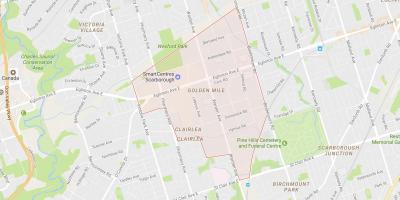 اعرض الخريطة جولدن مايل حي تورونتو