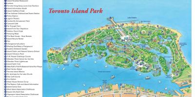 خريطة جزيرة تورونتو بارك