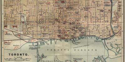 خريطة تورونتو عام 1894