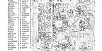 خريطة من جامعة تورنتو St Georges الحرم الجامعي