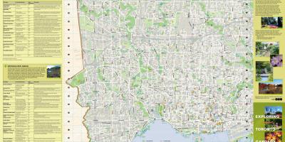 خريطة حدائق Toronto west
