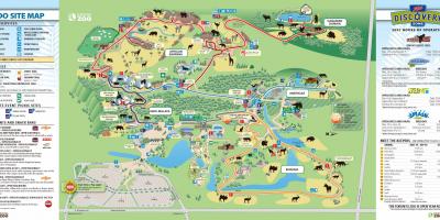 خريطة حديقة حيوان تورونتو