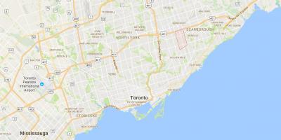 خريطة دورست مدينة تورونتو