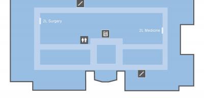 خريطة سانت جوزيف المركز الصحي تورونتو OLM مستوى 2