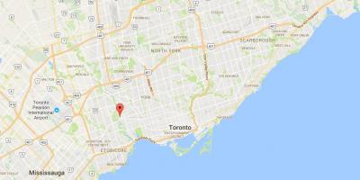 خريطة لامبتون مدينة تورونتو