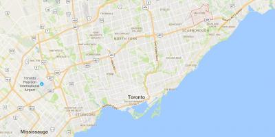 خريطة مالفيرن مدينة تورونتو