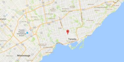 خريطة المرفق مدينة تورونتو
