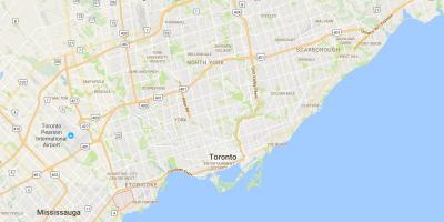 خريطة الدروود Parkviewdistrict تورونتو