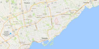 خريطة ويكسفورد مدينة تورونتو
